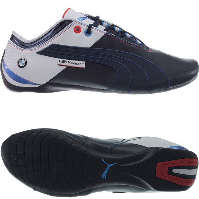 Puma BMW MS Future Cat M1 2 men's sneakers blue or white trainers ...