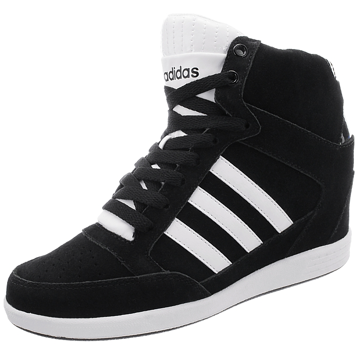 Adidas Super Wedge W schwarz Damen Wildleder Sneakers ...