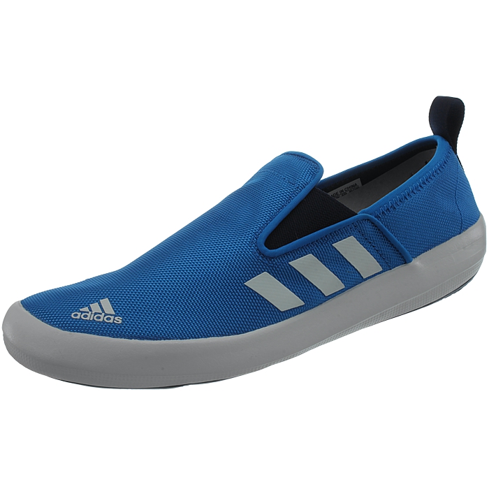 adidas slip on blue