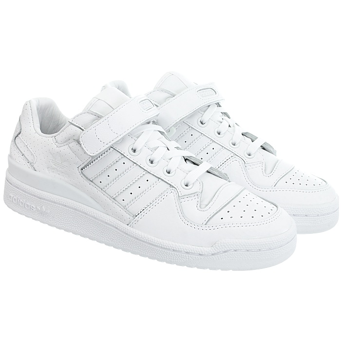 Adidas Forum Lo women's low-top sneakers gray white casual trainers ...