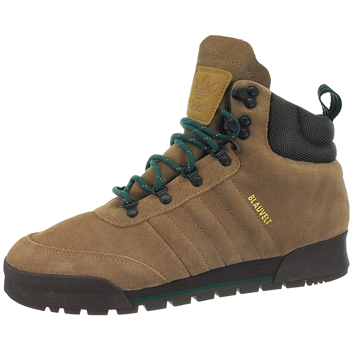 Adidas Jake Boot 2.0 brown / blue Men's water-resistant suede boots ...