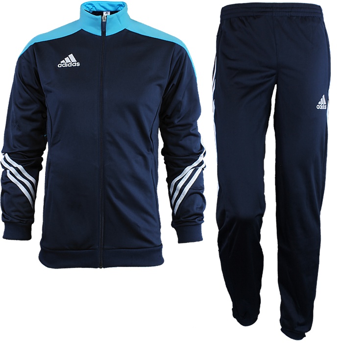 Adidas Sereno 14 men's track suit blue 