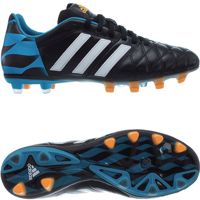 Adidas 11pro FG Profi soccer cleats for men blue or black smooth leather  NEW | eBay