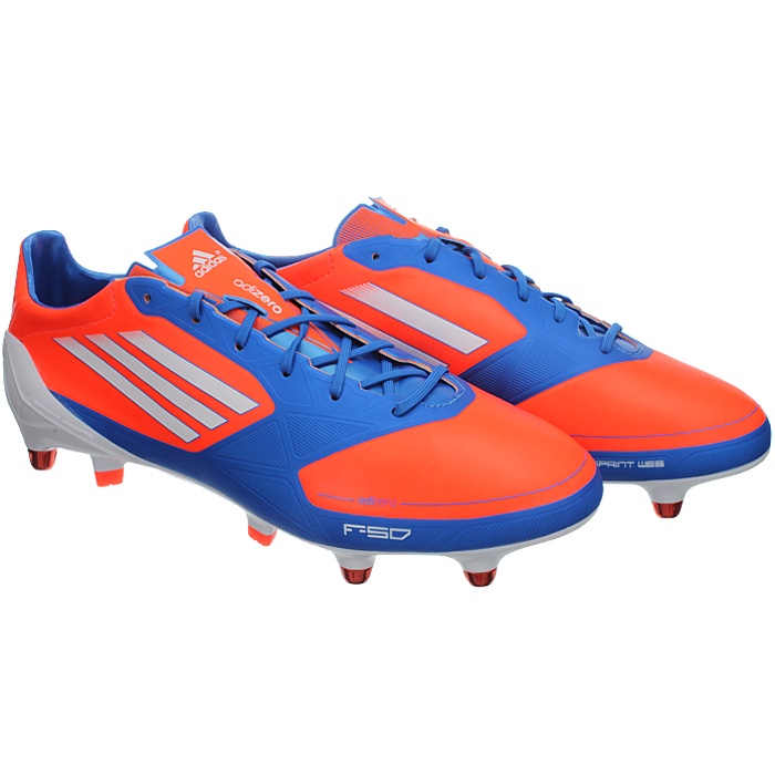 Adidas F50 Adizero Xtrx Sg Orange Blau Profi Stollen Fußballschuhe Neu