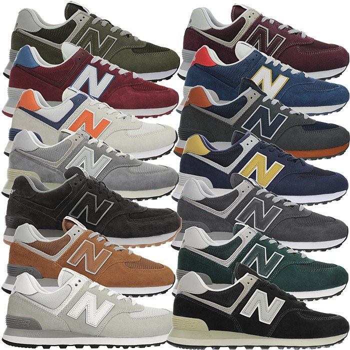 New Balance 574 Classic many colors Men's suede Low-Top Sneakers Shoes rare  NEW | eBay