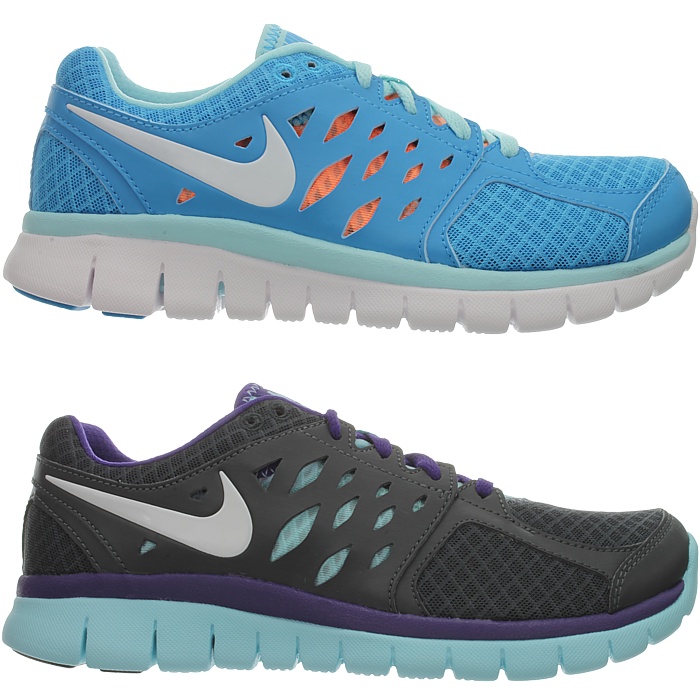 Nike WMNS FLEX 2013 RUN MSL women's running shoes sneakers blue anthracite  NEW | eBay